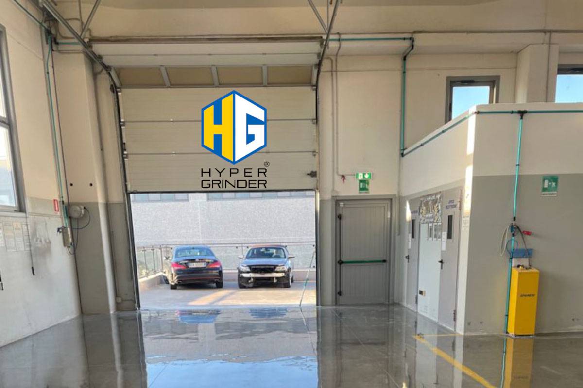 lucidatura pavimenti in cemento a prato